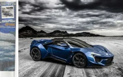 Puzzle Diamant painting: Fenyr SuperSport 30x40cm