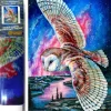 Puzzle Diamant painting: Flight of the owl 30x40cm