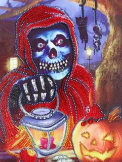 Puzzle Diamant painting: Halloween 30x40cm 7D