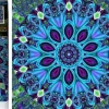 Puzzle Diamant painting: Magic mandala 30x30cm