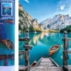 Puzzle Diamant painting: Mountain lake 30x40cm