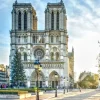 Puzzle Diamant painting: Notre Dame Cathedral 30x40 cm