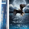 Puzzle Diamant painting: Night hunter 80x40 cm