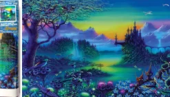 Puzzle Diamant painting: The mysterious castle 30x40cm