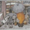 Puzzle Diamond Painting Anton Pieck - Výloha 50x40cm