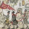 Puzzle Diamond Painting Anton Pieck - Fanfára 50x40cm