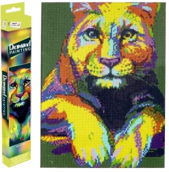 Puzzle Diamond Painting Panter 40x50cm