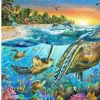 Puzzle Diamond Painting Turtles 30x40cm