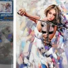 Puzzle Diamond Painting Violinist 30x40cm