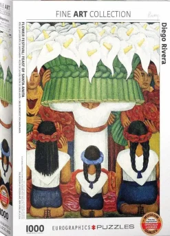 Puzzle Diego Rivera - Flower Festival