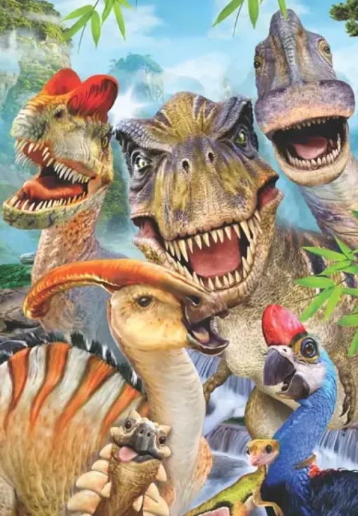 Puzzle Dino Selfie