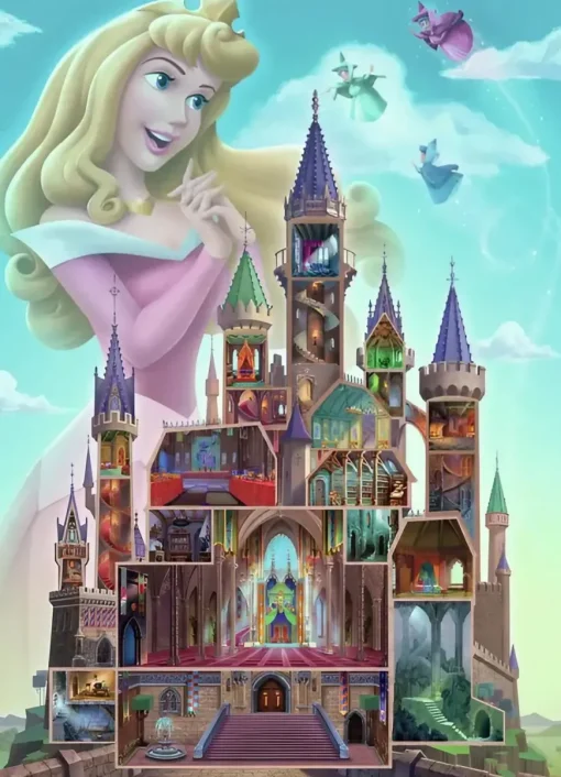 Puzzle Disney Castle Collection: Sleeping Beauty