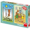 Puzzle Dog with cat 2x48