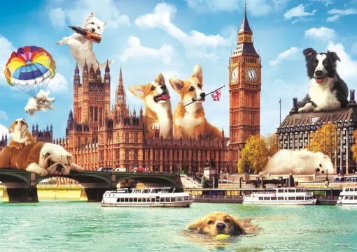Puzzle Dogs in London