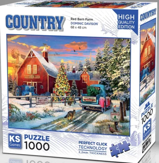 Puzzle Dominic Davison: Red Barn Farm
