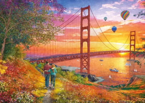 Puzzle Dominic Davison: Walking to the Golden Gate Bridge