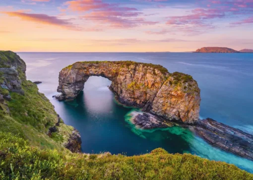 Puzzle Donegal, Fanad, Great Pollet sea arch, Ireland