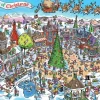 Puzzle Doodle Town: 12 Days of Christmas