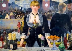 Puzzle Édouard Manet - A Bar at the Folies-Bergère, 1882