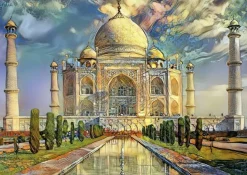 Puzzle Dream City Art: Taj Mahal