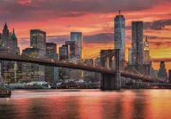 Puzzle East River at dusk