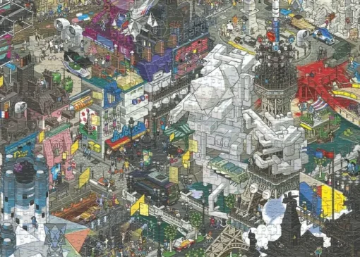 Puzzle eBoy: Pixorama: Paris Quest