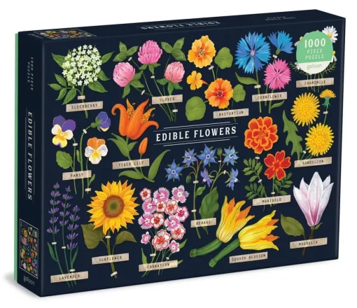 Puzzle Edible Flowers