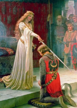 Puzzle Edmund Blair Leighton - The Accolade, 1901