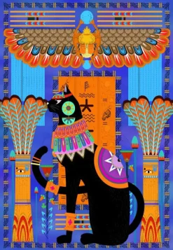 Puzzle Egyptien cat