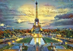 Puzzle Eiffel Tower educa 500