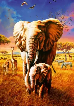 Puzzle Elephant II