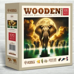Puzzle Elephants Dreams wooden