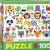 Puzzle Emoji Wildlife 100XXL