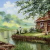 Puzzle Evening Fishing Rod