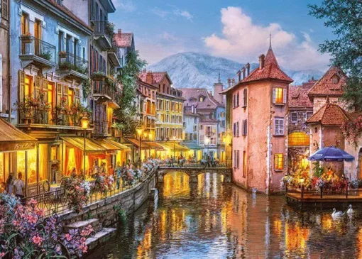 Puzzle Evening in Annecy