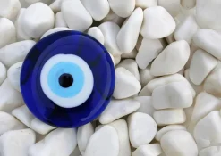 Puzzle Evil Eye Bead