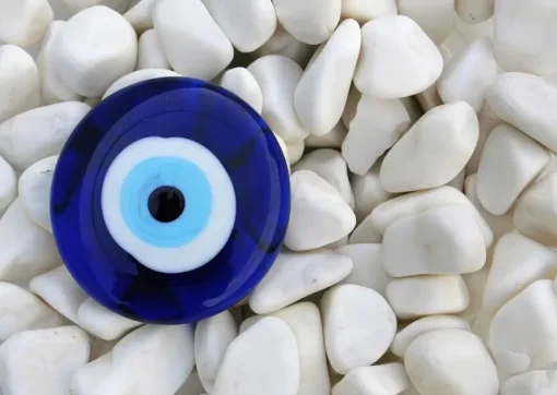 Puzzle Evil Eye Bead