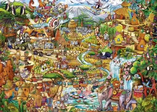 Puzzle Exotic Safari