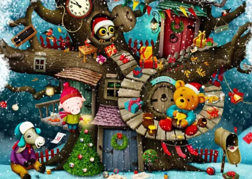Puzzle Fairy Tale Christmas 1000