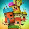 Puzzle Fairy Tale Houses