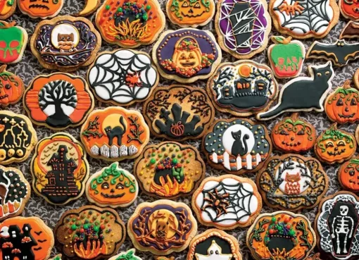 Puzzle Family Puzzle: Halloween Cookies