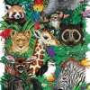 Puzzle Family Puzzle: Safari Babies 350