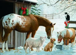 Puzzle Family Puzzle: Winter Barnyard