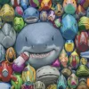 Puzzle Farebné rybi膷ky