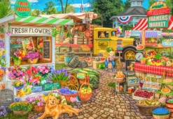 Puzzle Farmers Market Spring Summer Season
