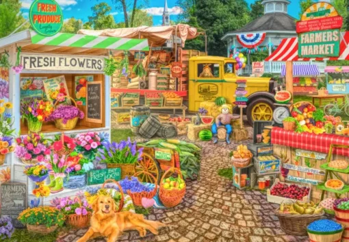 Puzzle Farmers Market Spring Summer Season