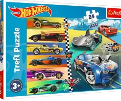 Puzzle Fast Hot Wheels cars 24 maxi