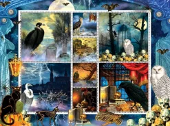 Puzzle Finchley Paper Arts - Halloween Stamps Spooky