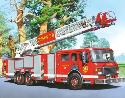 Puzzle Fire engine III