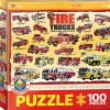 Puzzle Fire trucks
